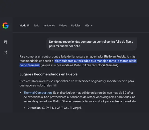paginas Web optimizadas para GEO
